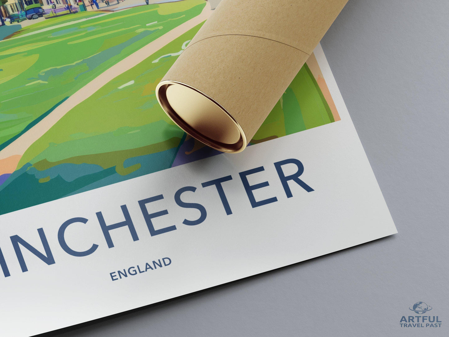 Winchester Poster | England Wall Art | UK Decor