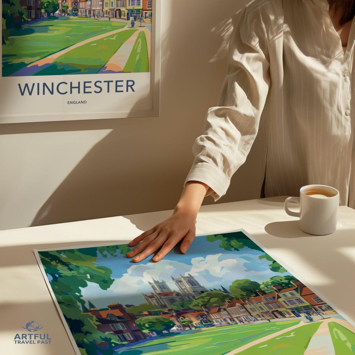 Winchester Poster | England Wall Art | UK Decor