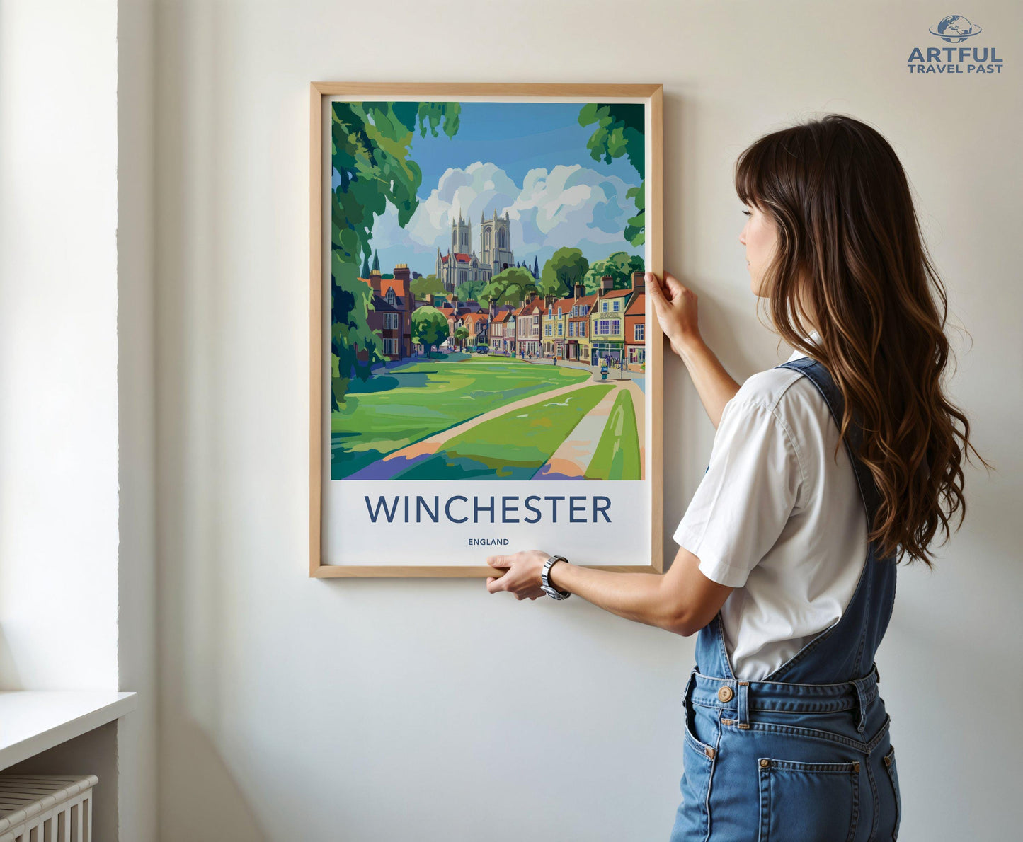Winchester Poster | England Wall Art | UK Decor