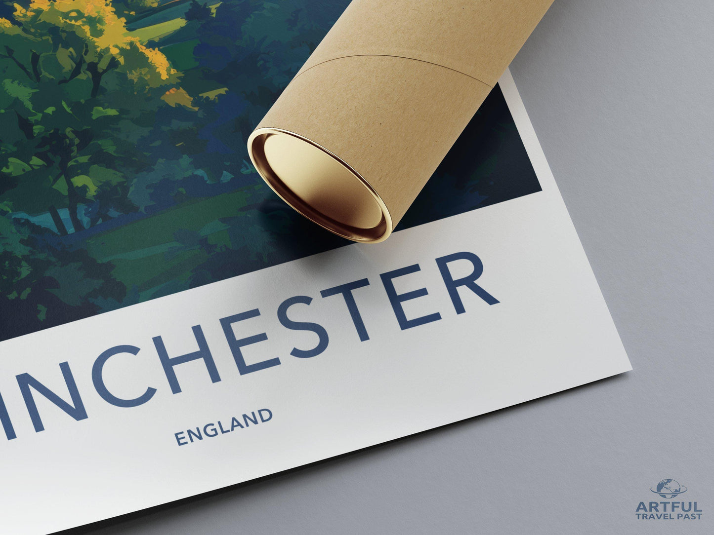 Winchester Poster | England Wall Art | UK Decor