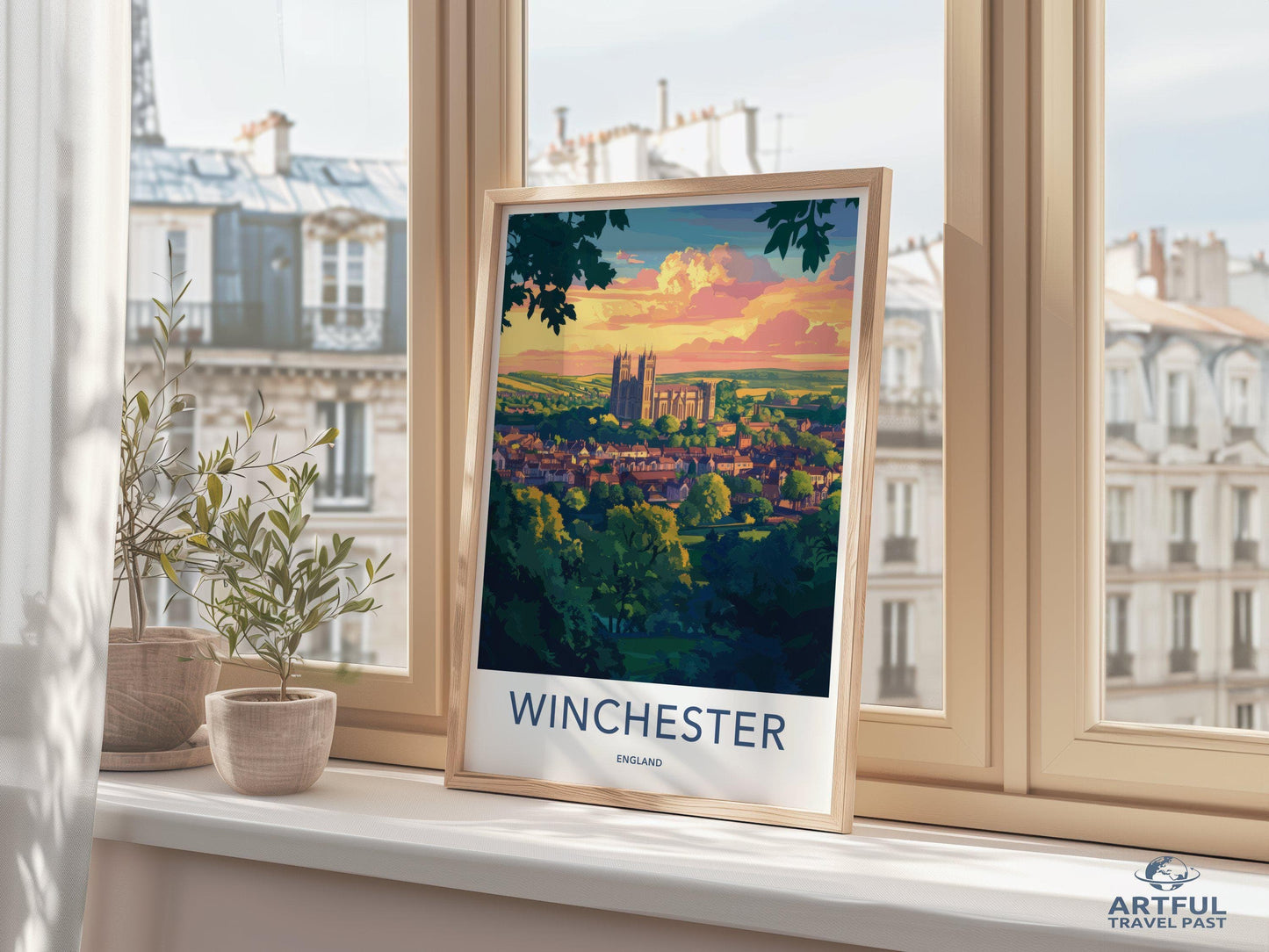 Winchester Poster | England Wall Art | UK Decor