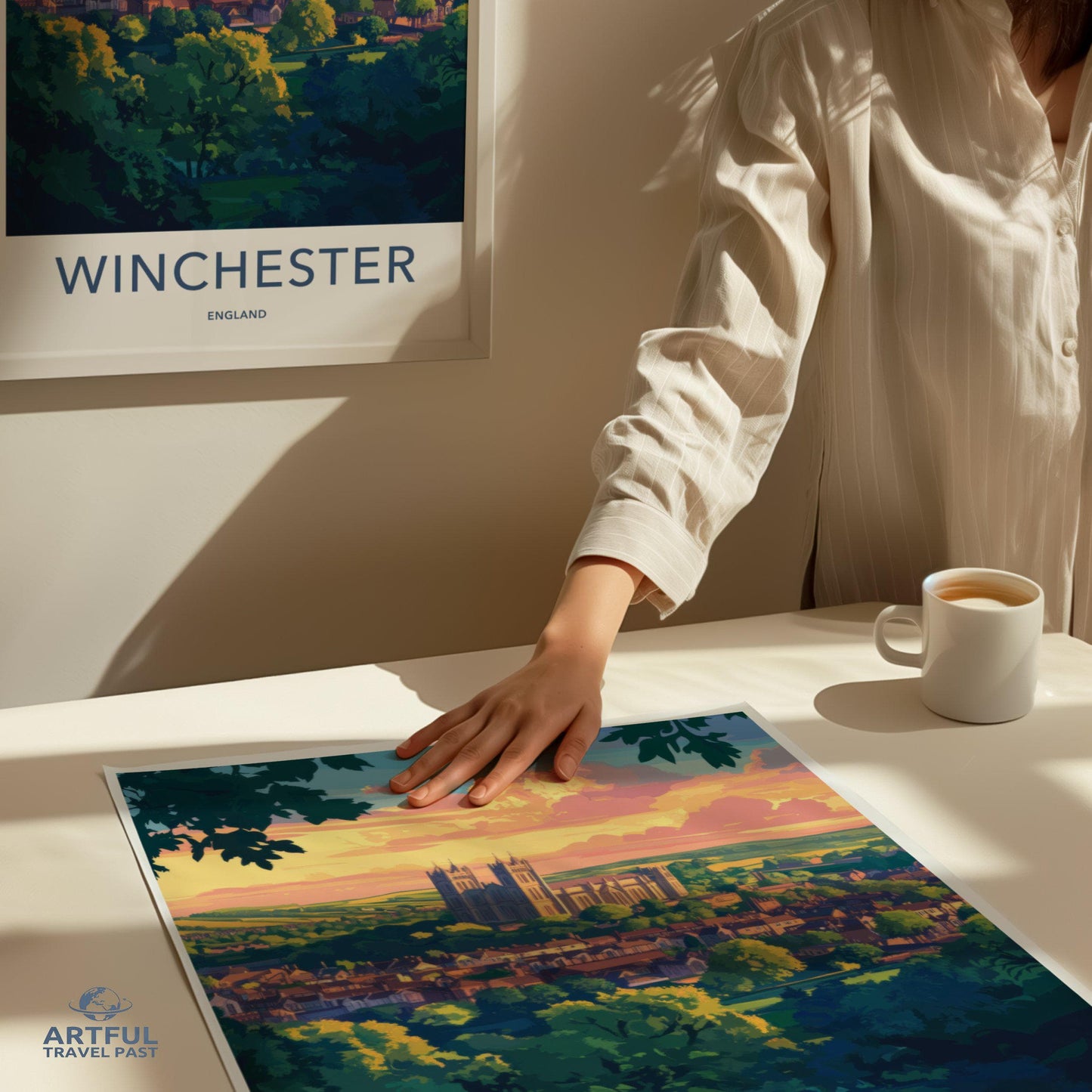 Winchester Poster | England Wall Art | UK Decor
