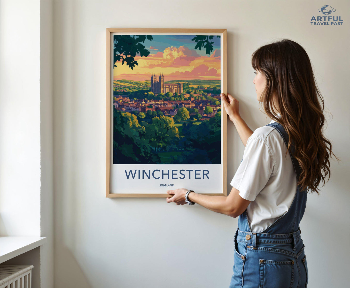 Winchester Poster | England Wall Art | UK Decor