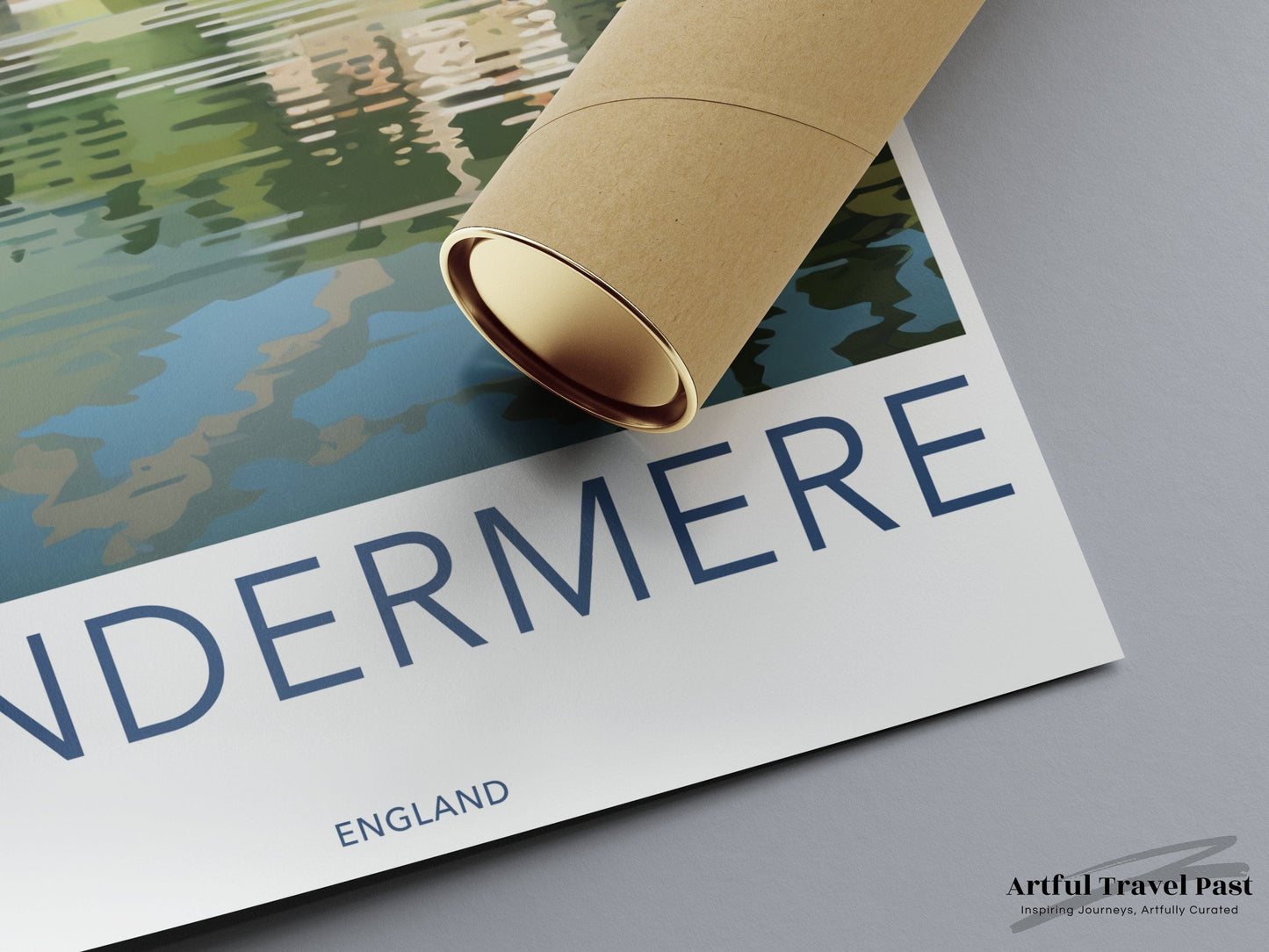 Windermere Poster - England Wall Art
