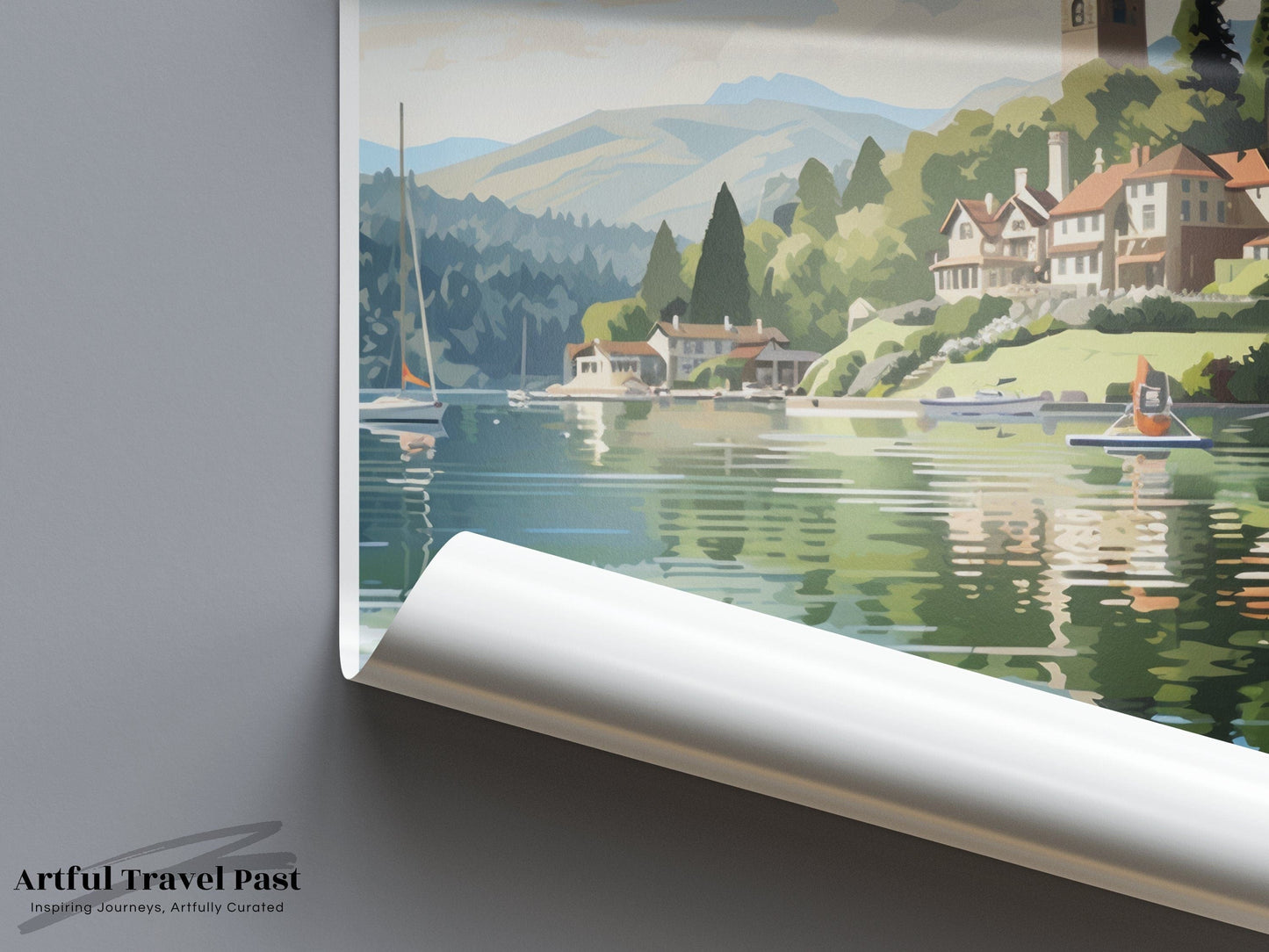 Windermere Poster - England Wall Art