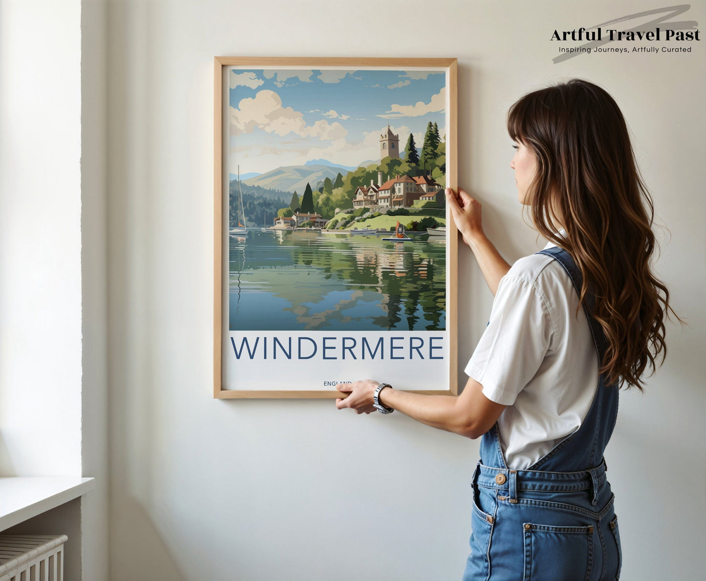 Windermere Poster - England Wall Art