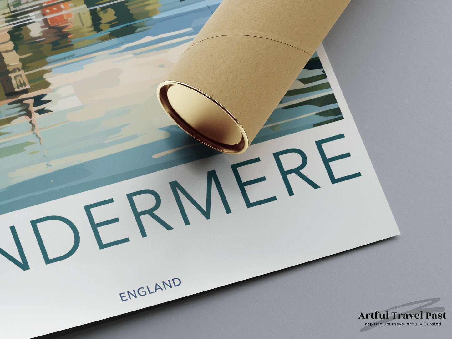Windermere Poster - England Wall Art