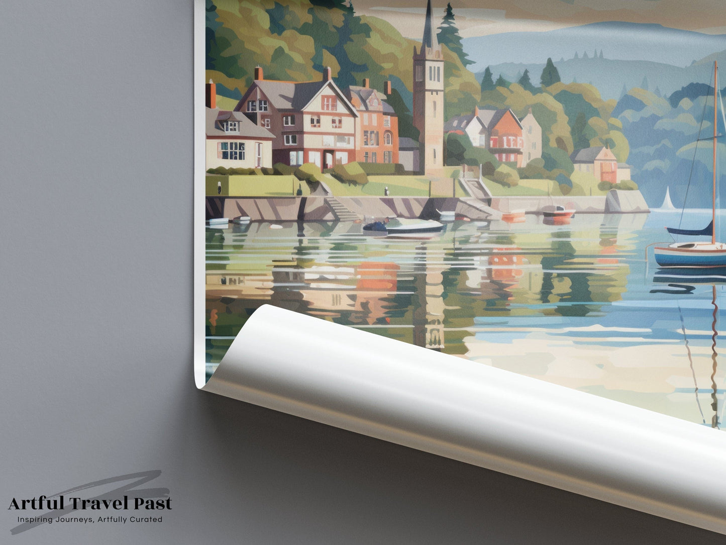 Windermere Poster - England Wall Art