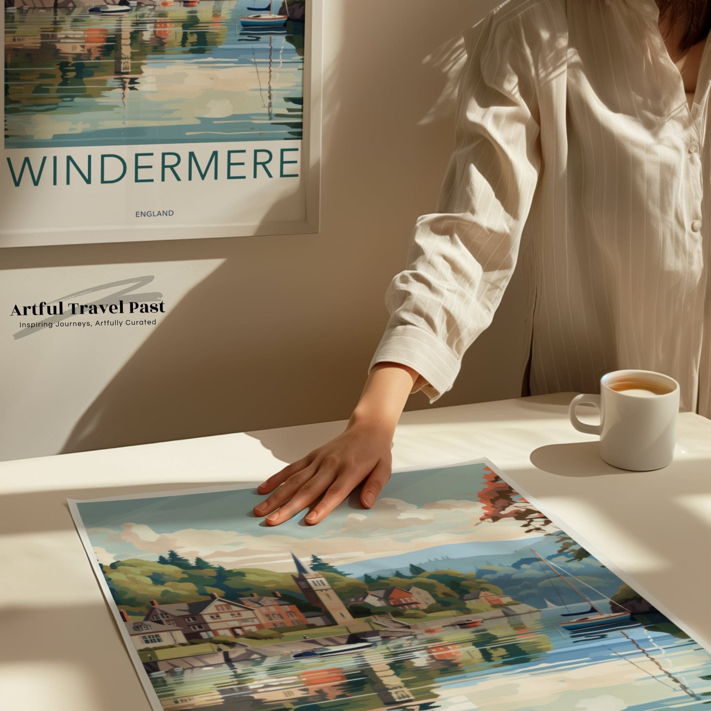 Windermere Poster - England Wall Art