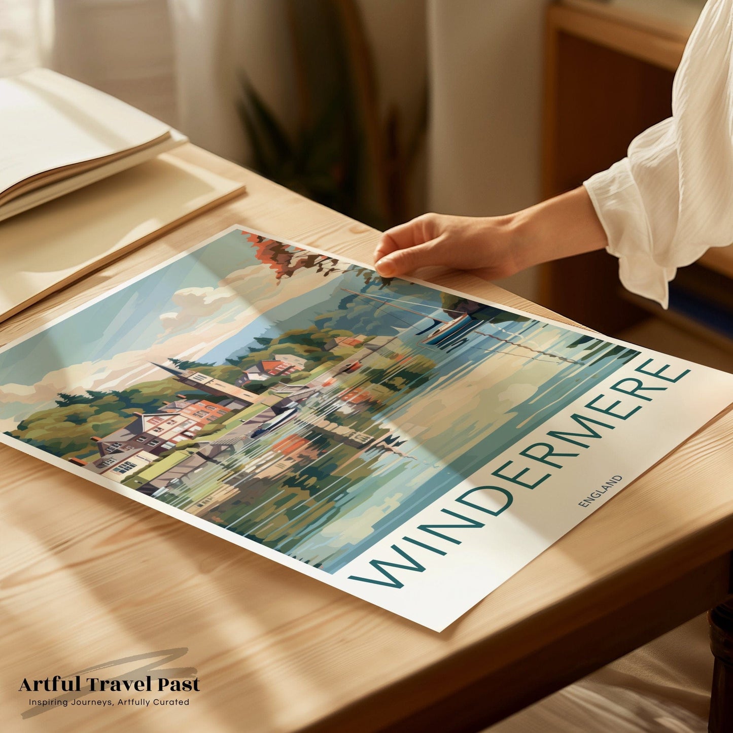 Windermere Poster - England Wall Art