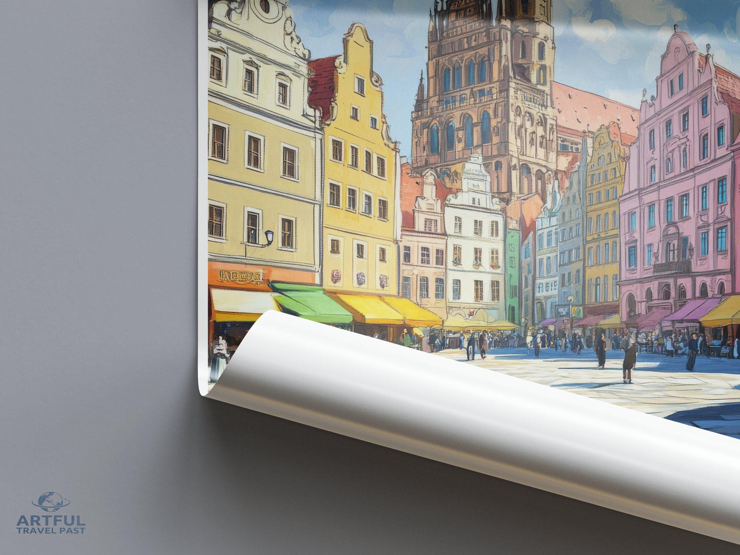 Wrocław Poster - Poland Wall Art