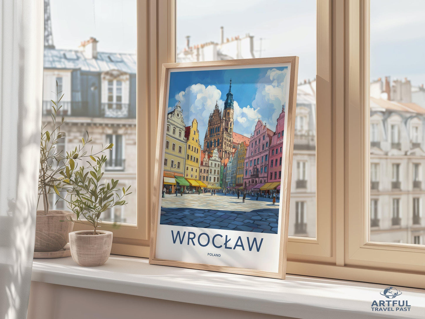 Wrocław Poster - Poland Wall Art