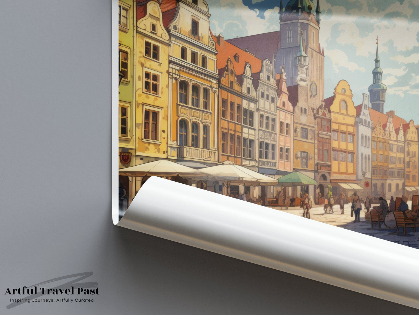 Wrocław Poster - Poland Wall Art