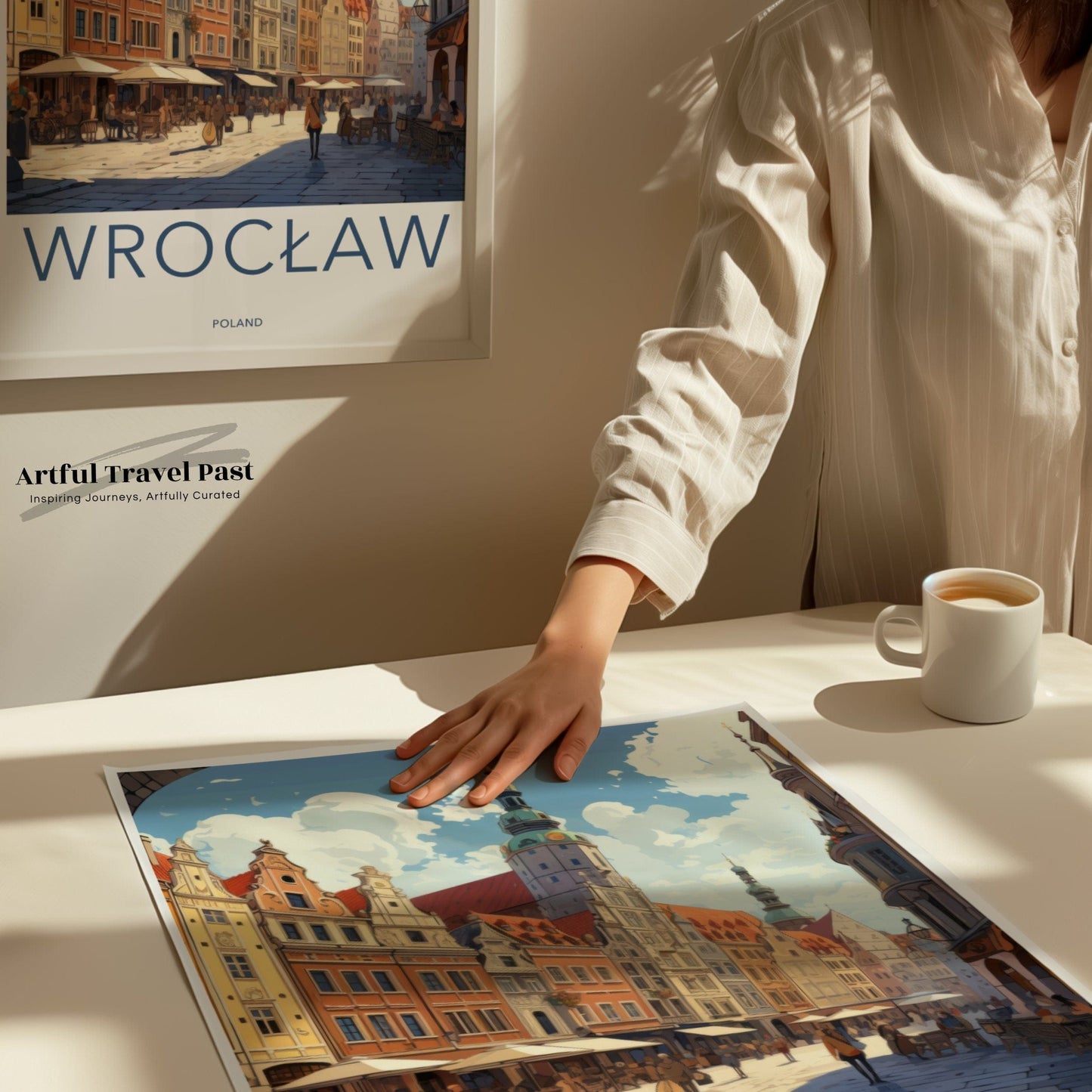 Wrocław Poster | Poland Wall Art | Eastern Europe Artwork
