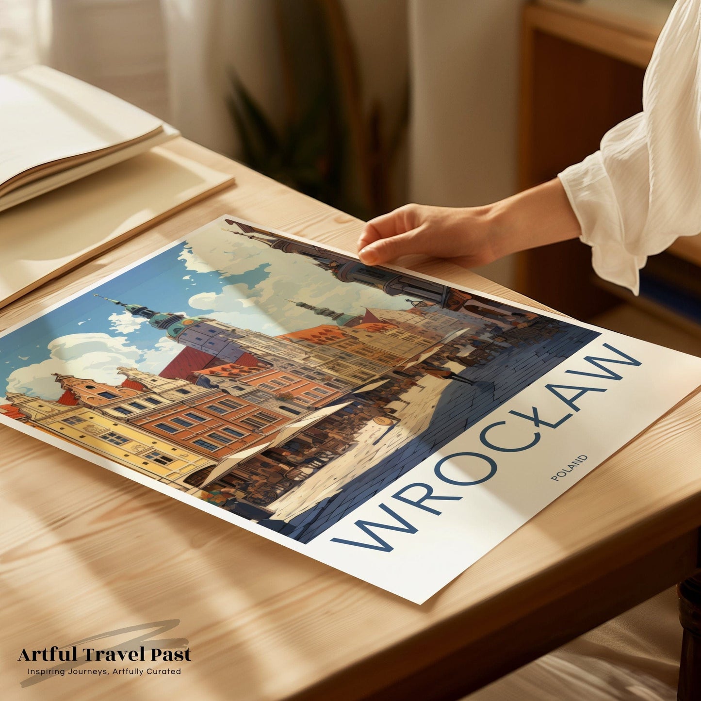 Wrocław Poster | Poland Wall Art | Eastern Europe Artwork