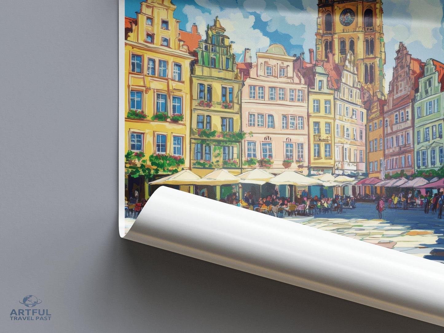 Wrocław Poster | Poland Wall Art | Eastern Europe Decor