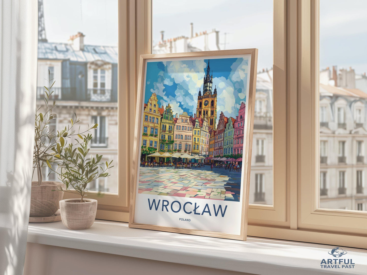 Wrocław Poster | Poland Wall Art | Eastern Europe Decor