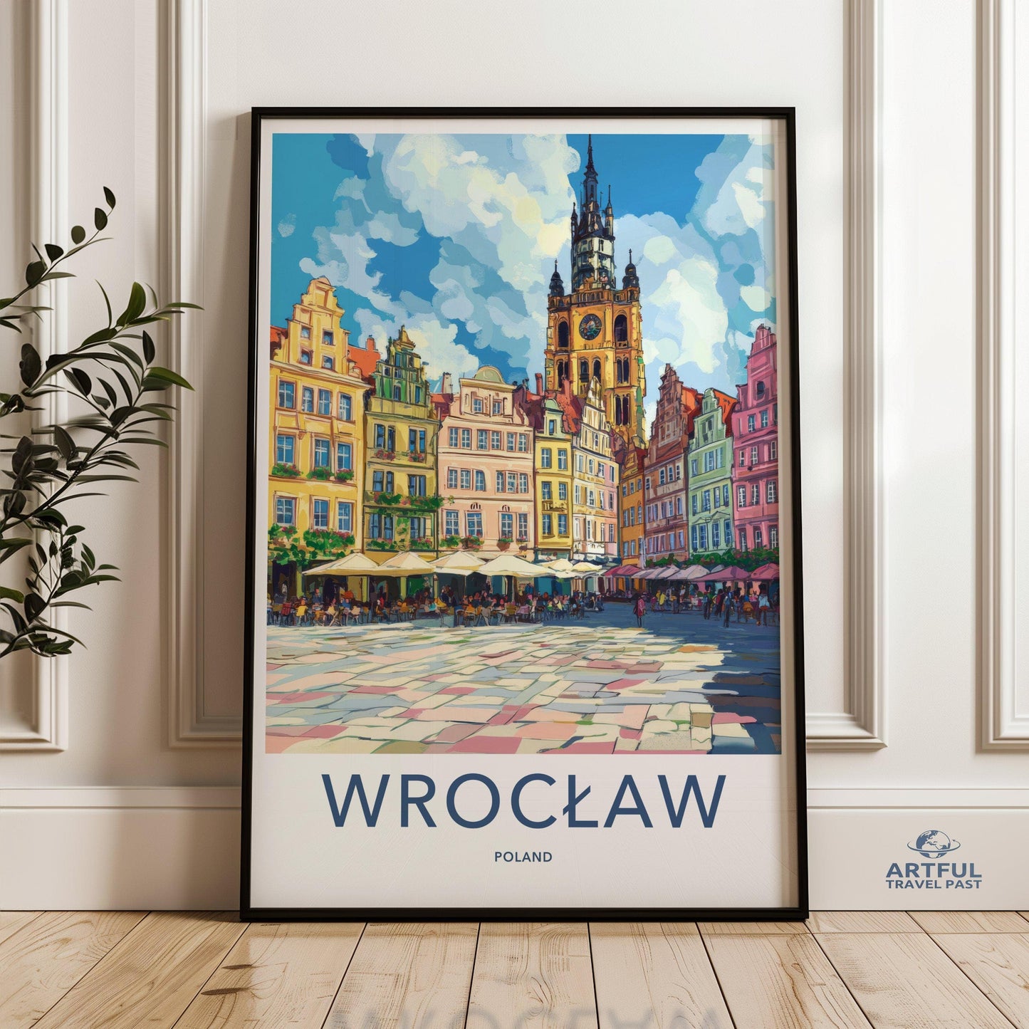 Wrocław Poster | Poland Wall Art | Eastern Europe Decor
