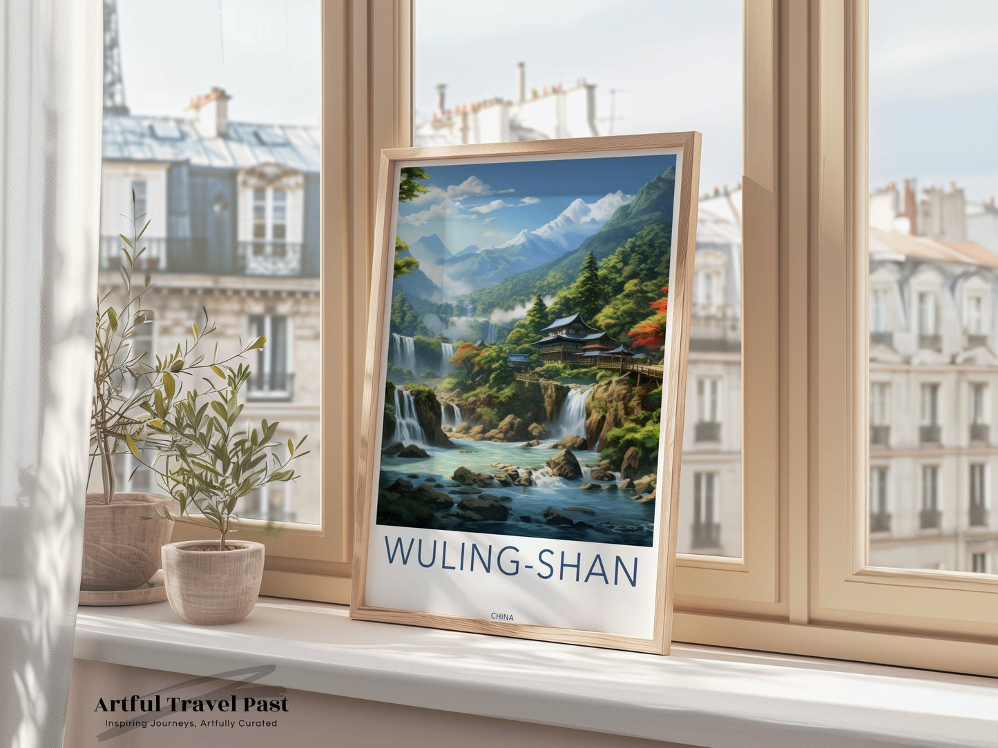 Wuling-Shan Poster | China Wall Art | Asia Decor