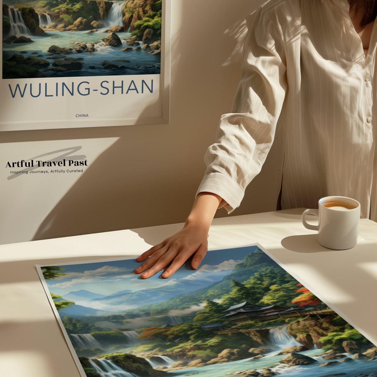 Wuling-Shan Poster | China Wall Art | Asia Decor