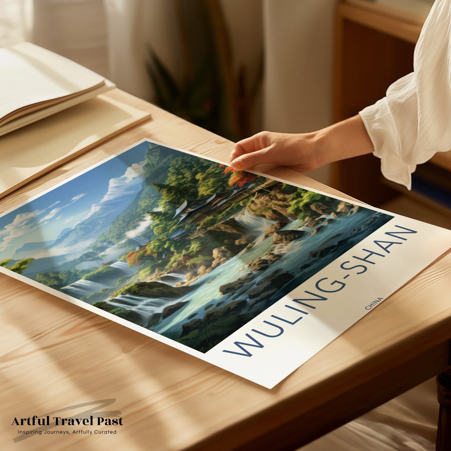 Wuling-Shan Poster | China Wall Art | Asia Decor