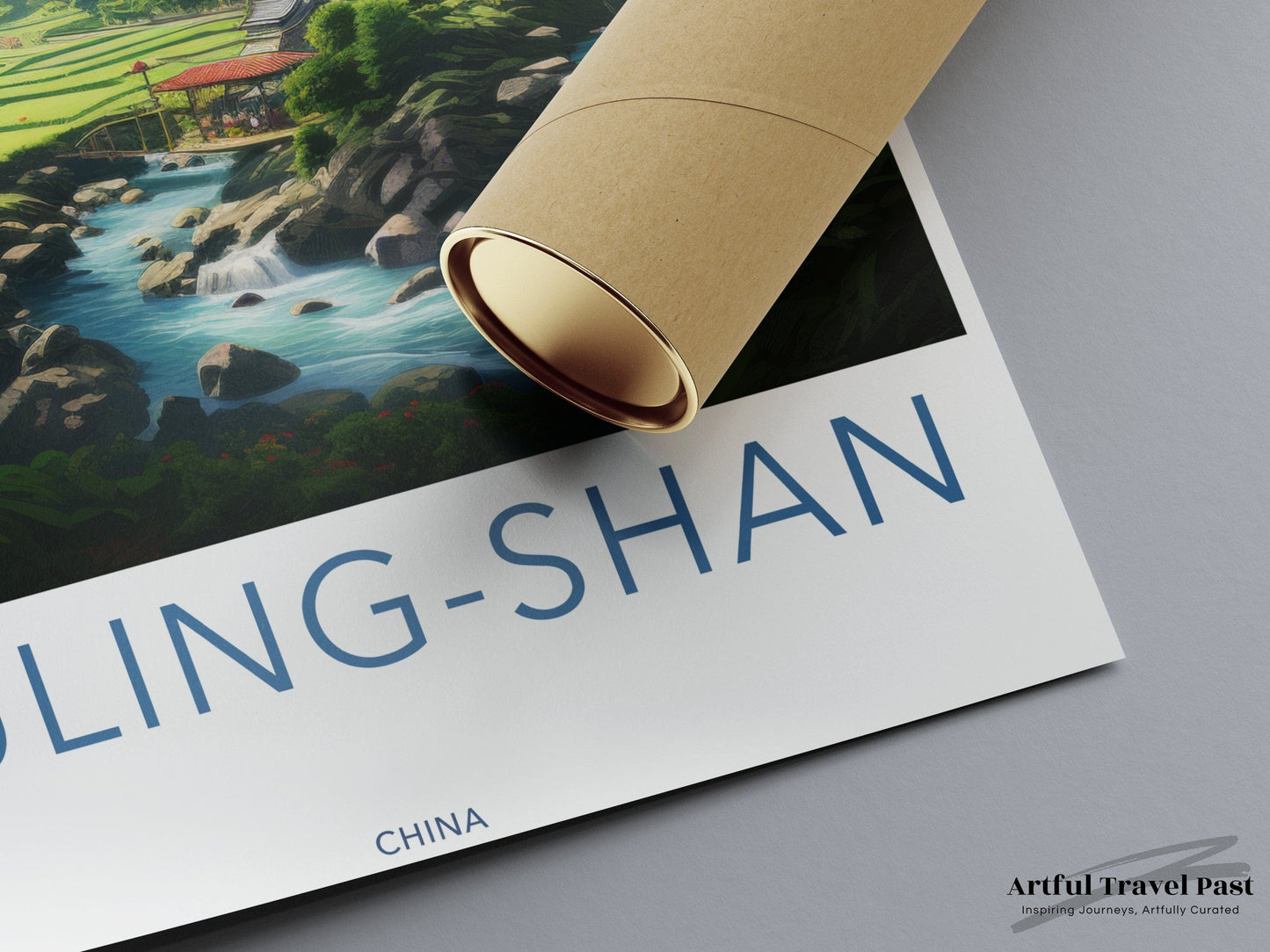 Wuling-Shan Poster | China Wall Art | Asia Decor