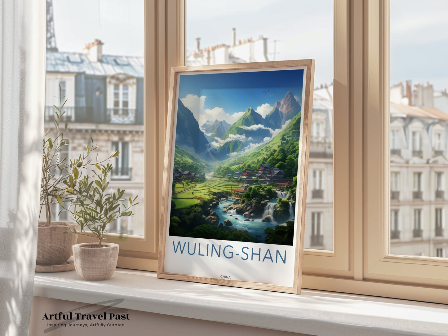 Wuling-Shan Poster | China Wall Art | Asia Decor