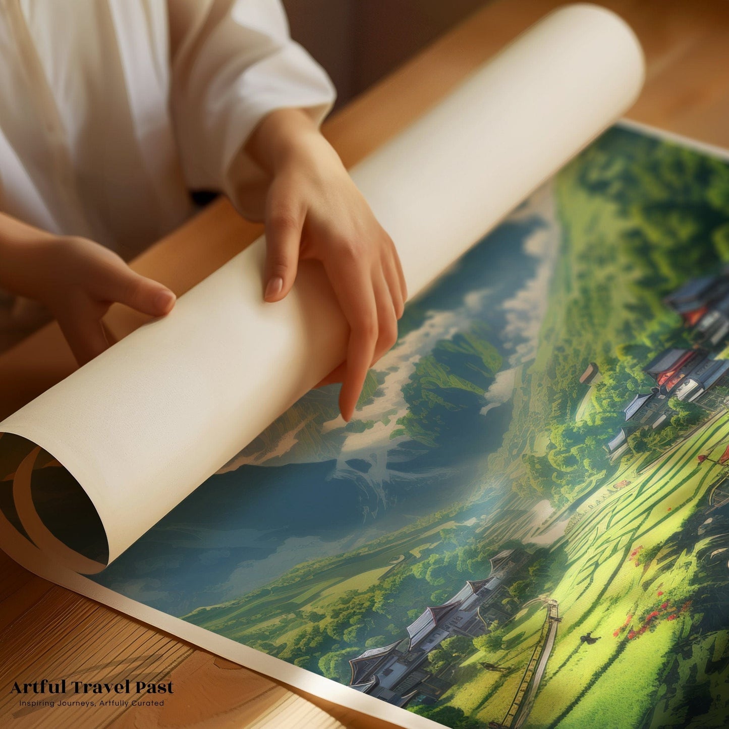 Wuling-Shan Poster | China Wall Art | Asia Decor