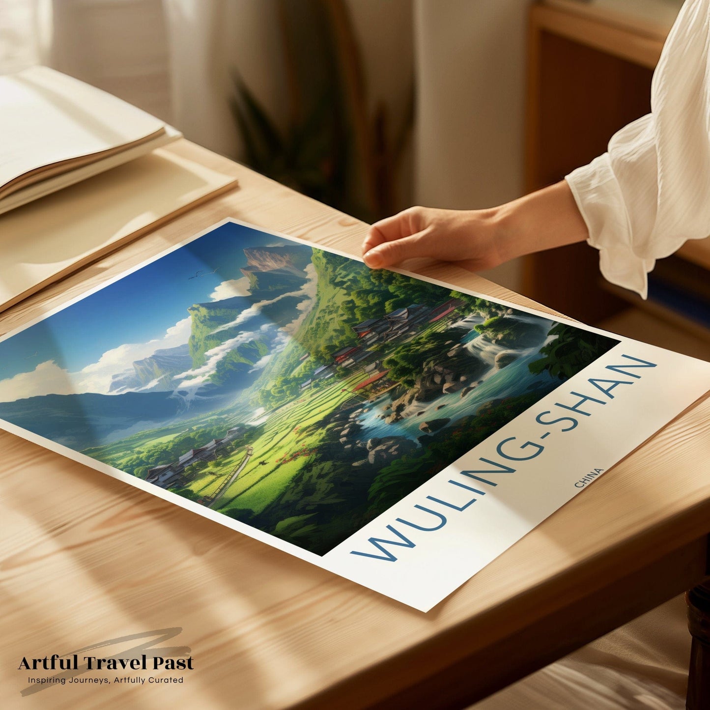 Wuling-Shan Poster | China Wall Art | Asia Decor