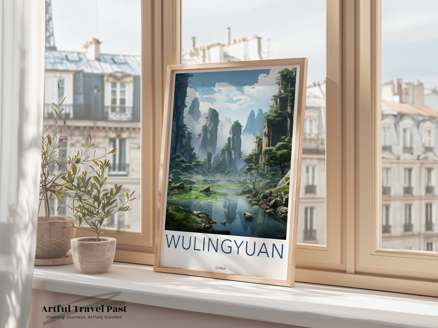Wulingyuan Poster | China Wall Art | Asia Decor