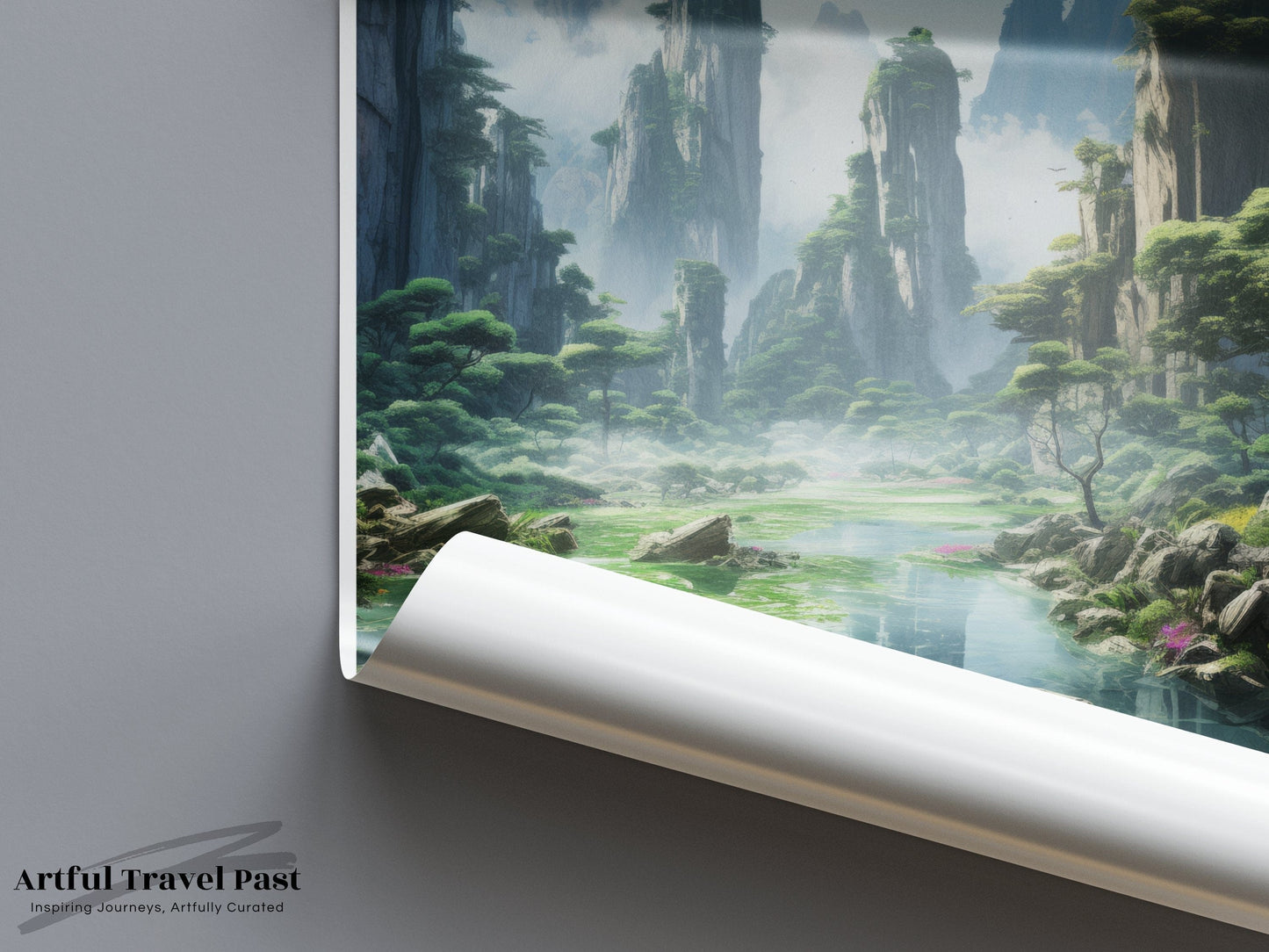 Wulingyuan Poster | China Wall Art | Asia Decor