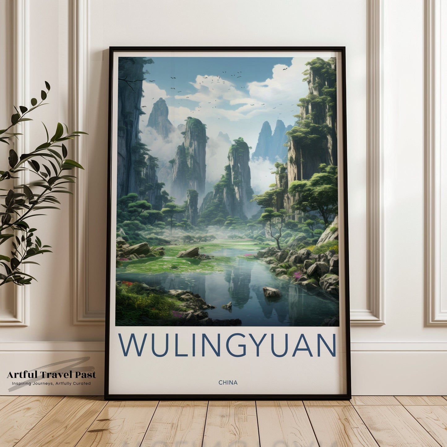 Wulingyuan Poster | China Wall Art | Asia Decor