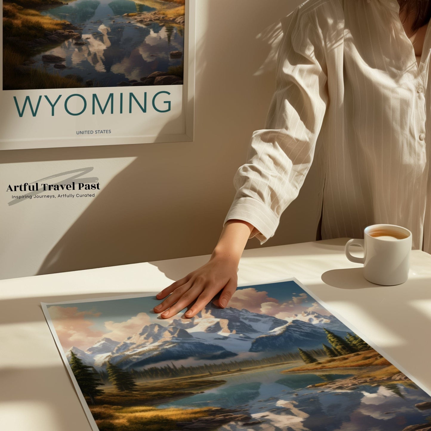 Wyoming Poster | Wyoming Wall Art | America Decor