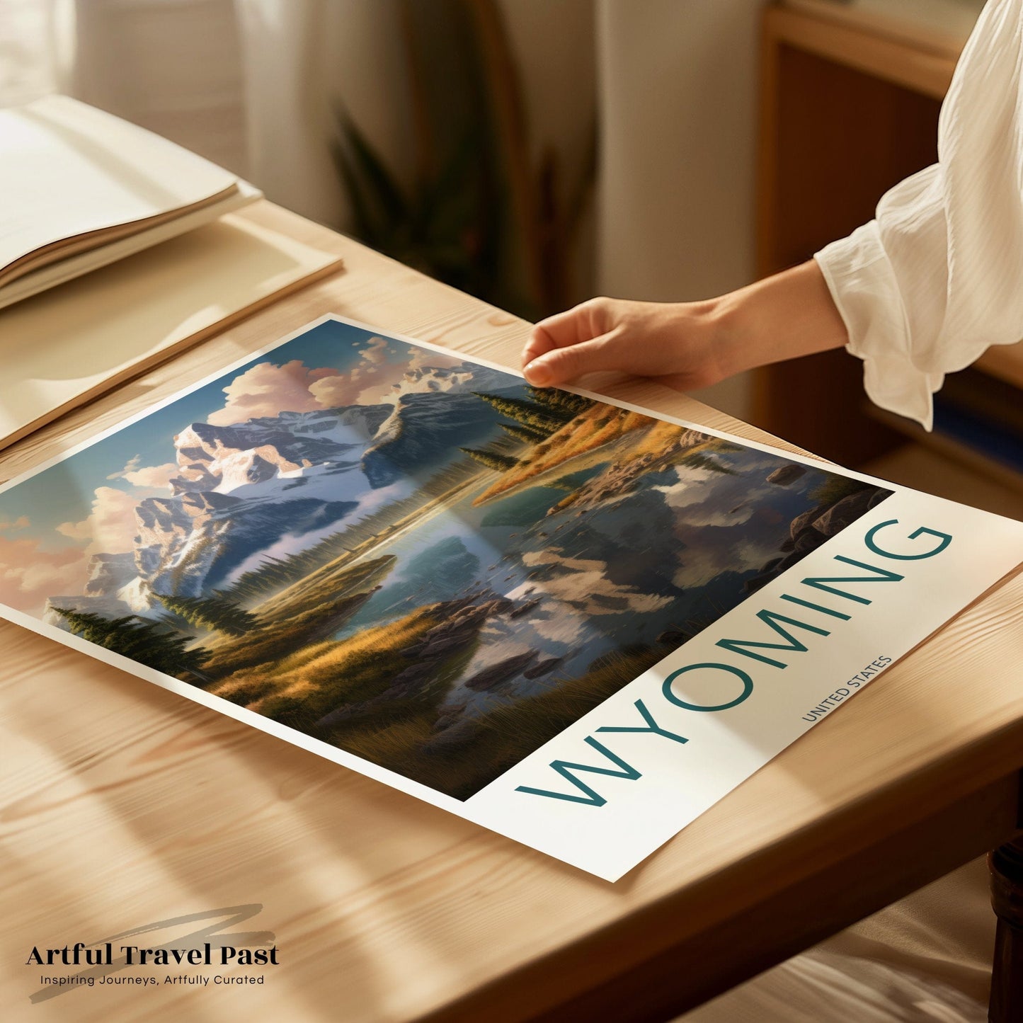 Wyoming Poster | Wyoming Wall Art | America Decor