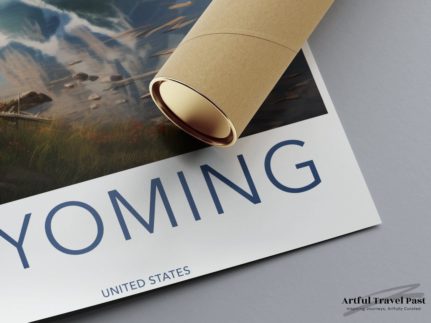 Wyoming Poster | Wyoming Wall Art | America Decor