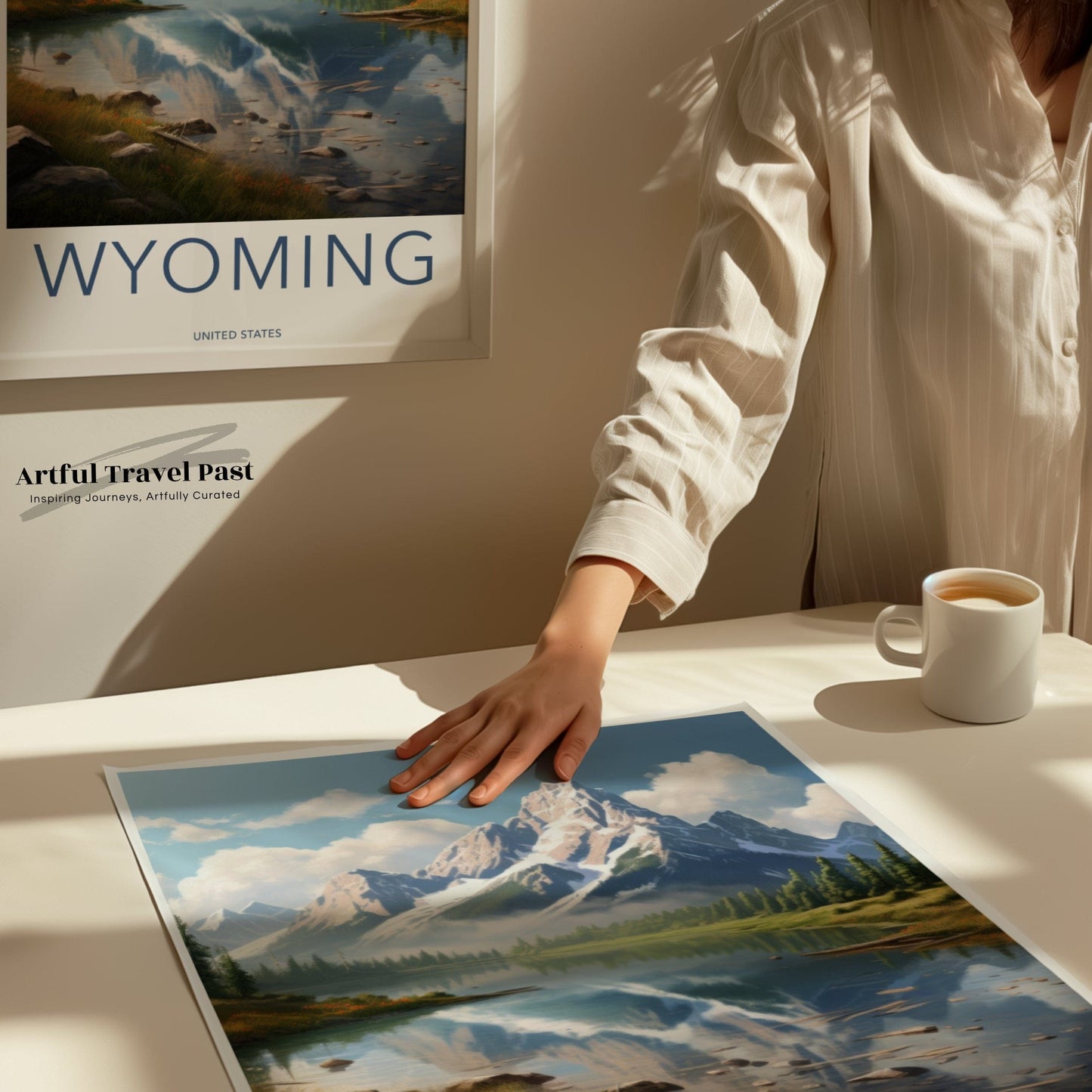 Wyoming Poster | Wyoming Wall Art | America Decor