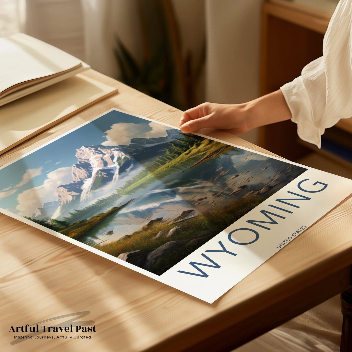 Wyoming Poster | Wyoming Wall Art | America Decor