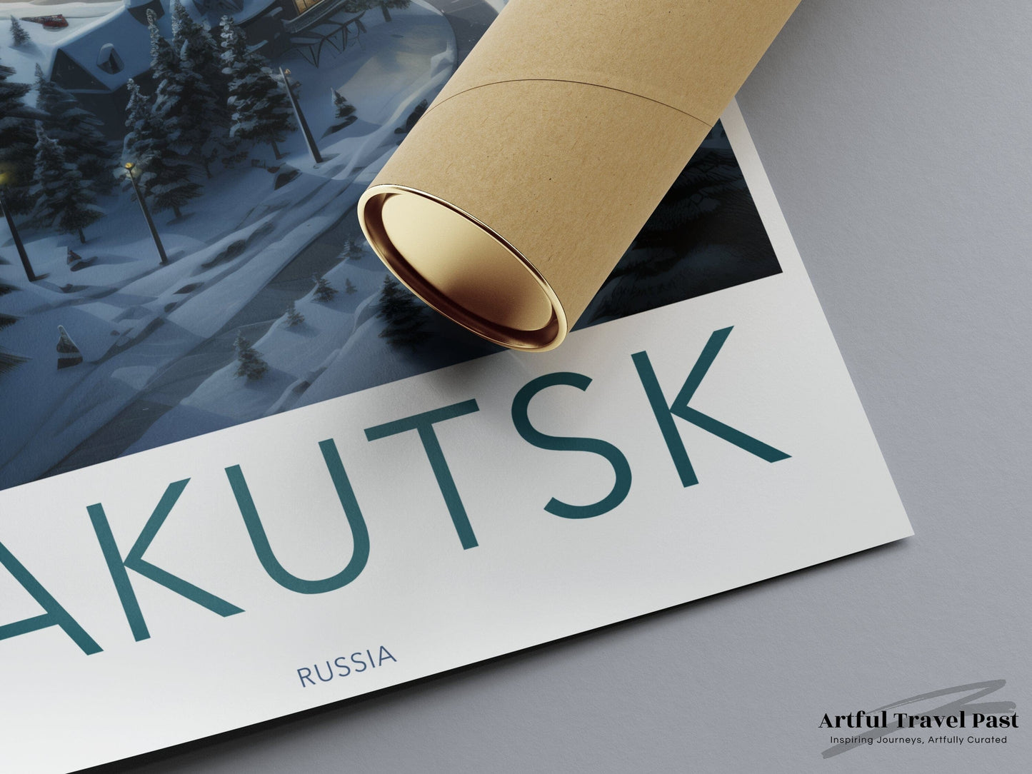 Yakutsk Poster - Russia Wall Art