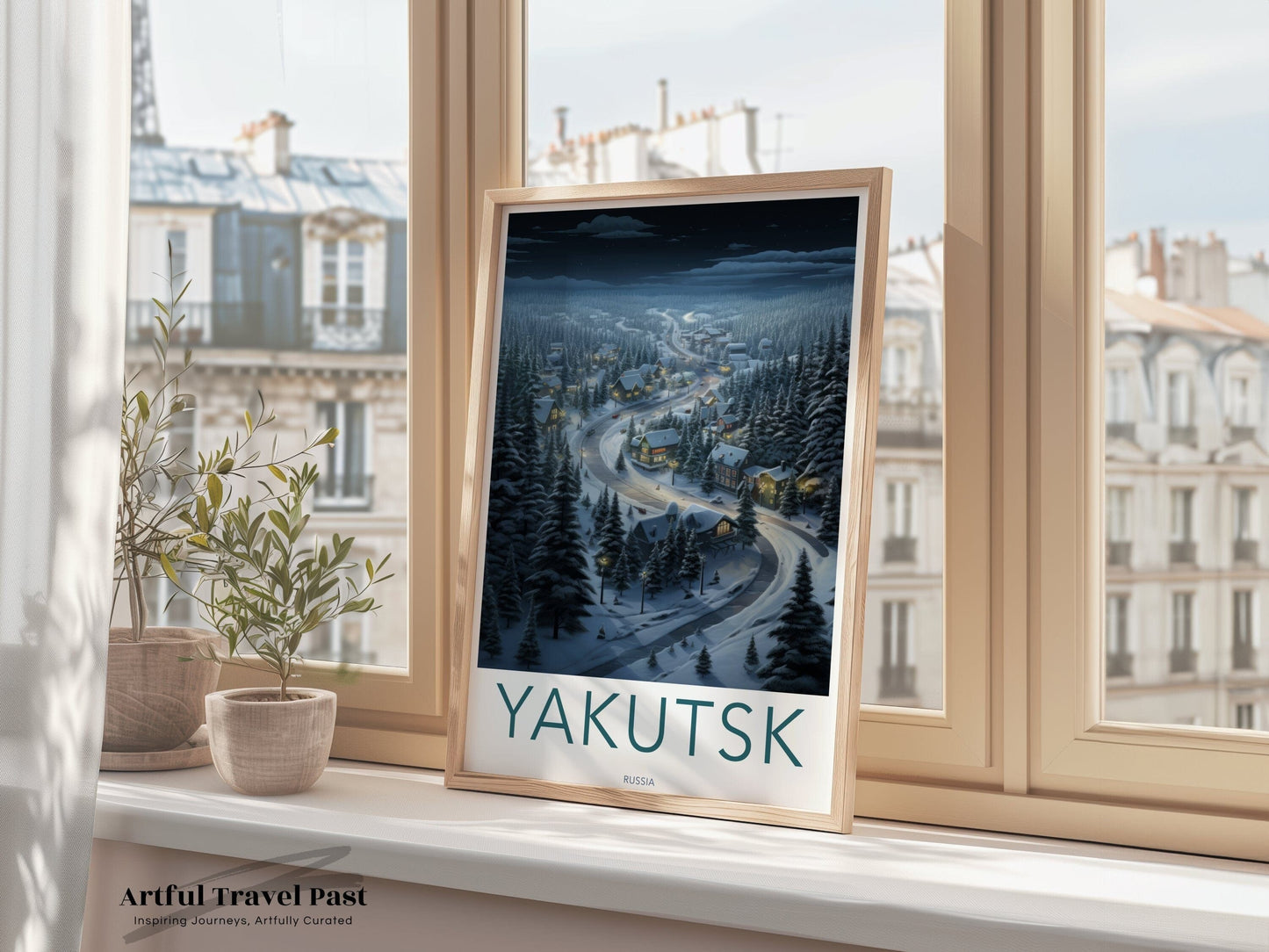 Yakutsk Poster - Russia Wall Art