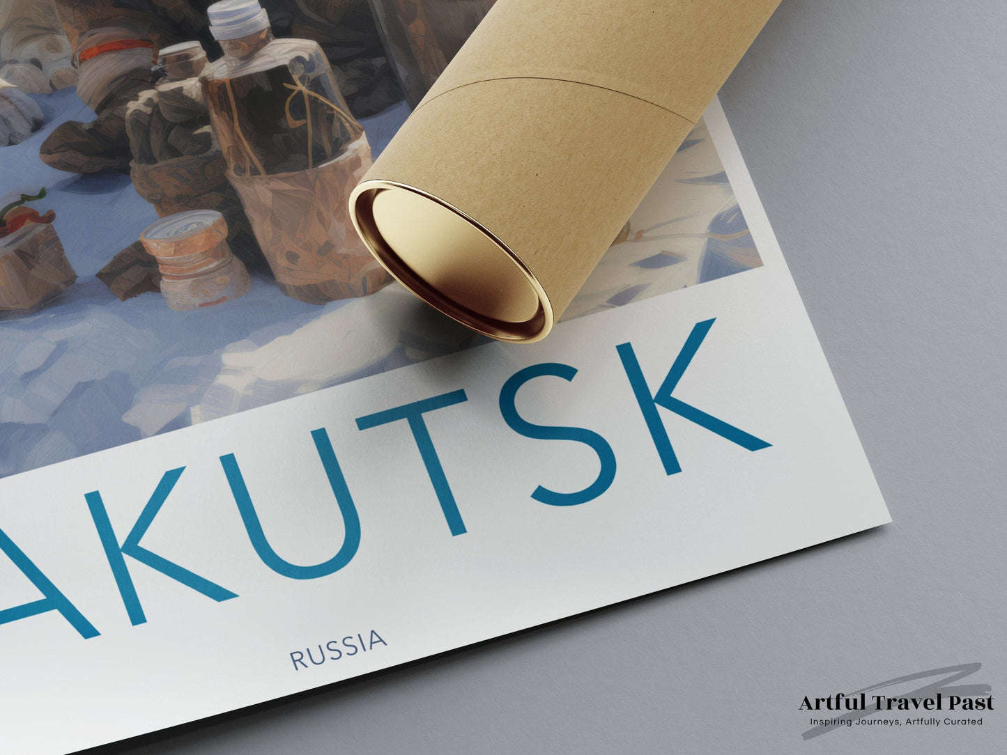 Yakutsk Poster | Russia Wall Art | Eastern Europe Artwork
