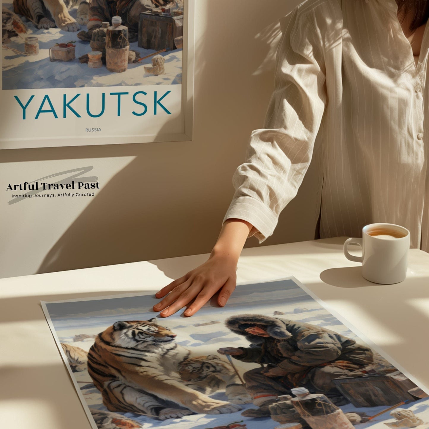 Yakutsk Poster | Russia Wall Art | Eastern Europe Artwork