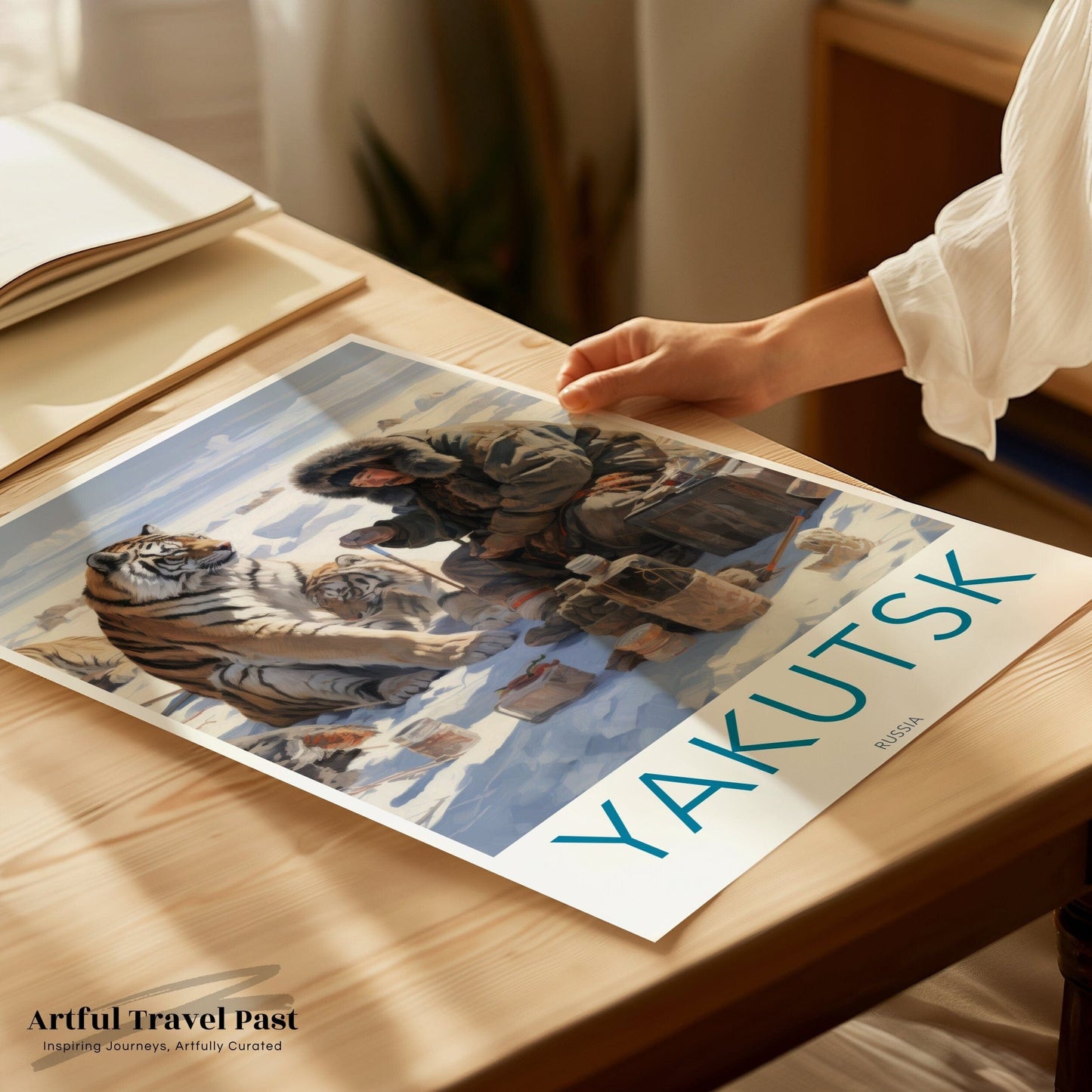 Yakutsk Poster | Russia Wall Art | Eastern Europe Artwork