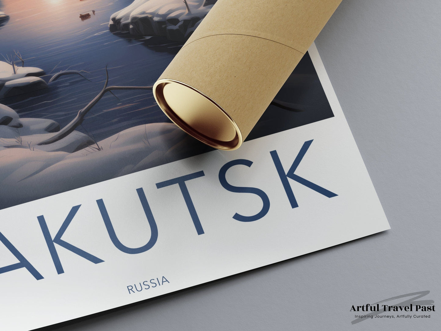 Yakutsk Poster | Russia Wall Art | Eastern Europe Artwork