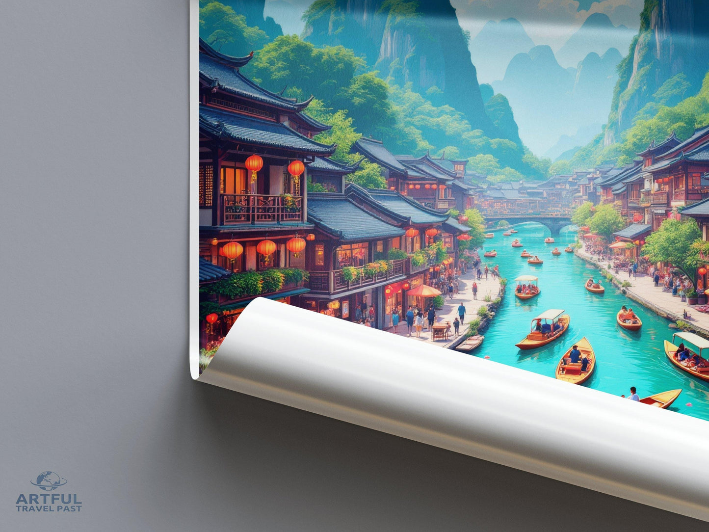 Yangshuo Poster - China Wall Art