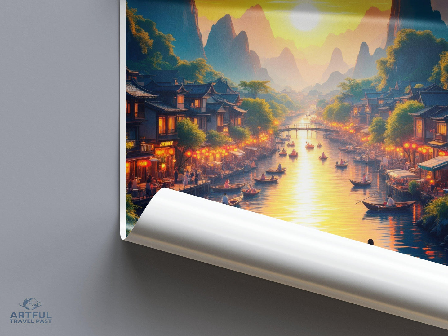 Yangshuo Poster - China Wall Art