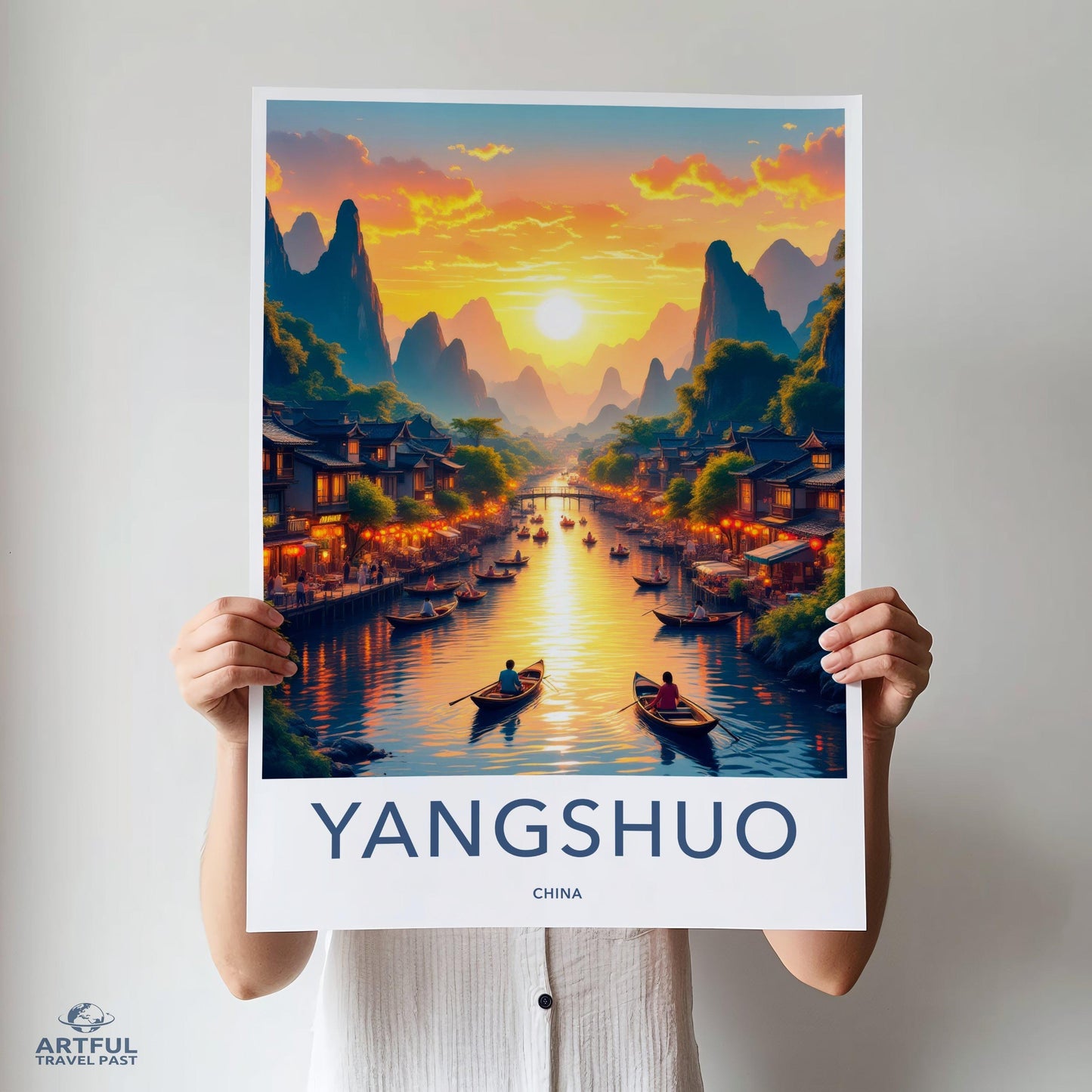 Yangshuo Poster - China Wall Art