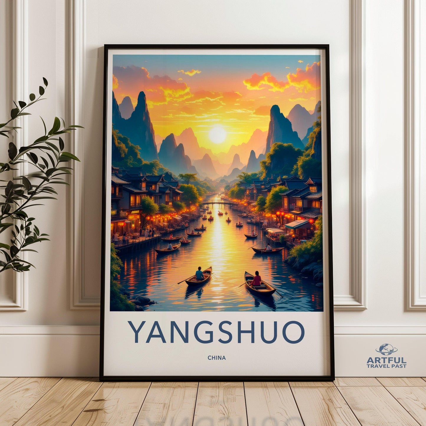 Yangshuo Poster - China Wall Art