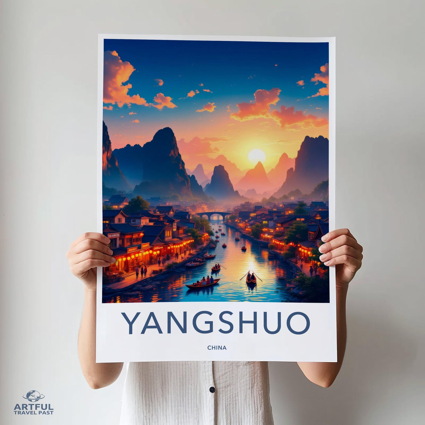Yangshuo Poster - China Wall Art