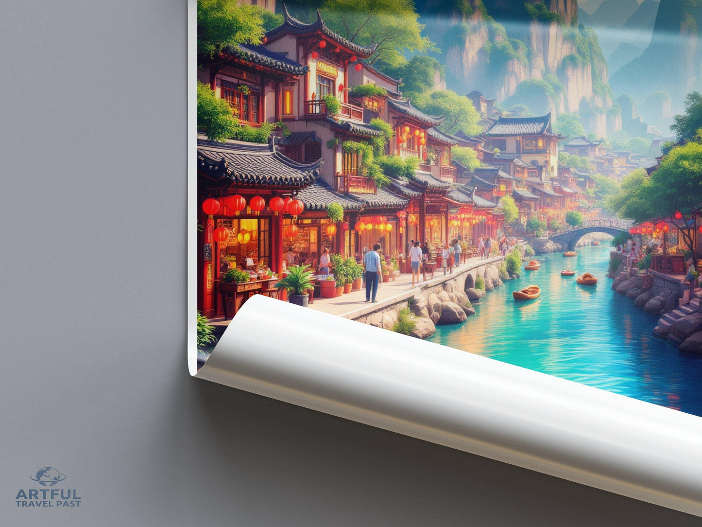 Yangshuo Poster | China Wall Art | Asia Decor