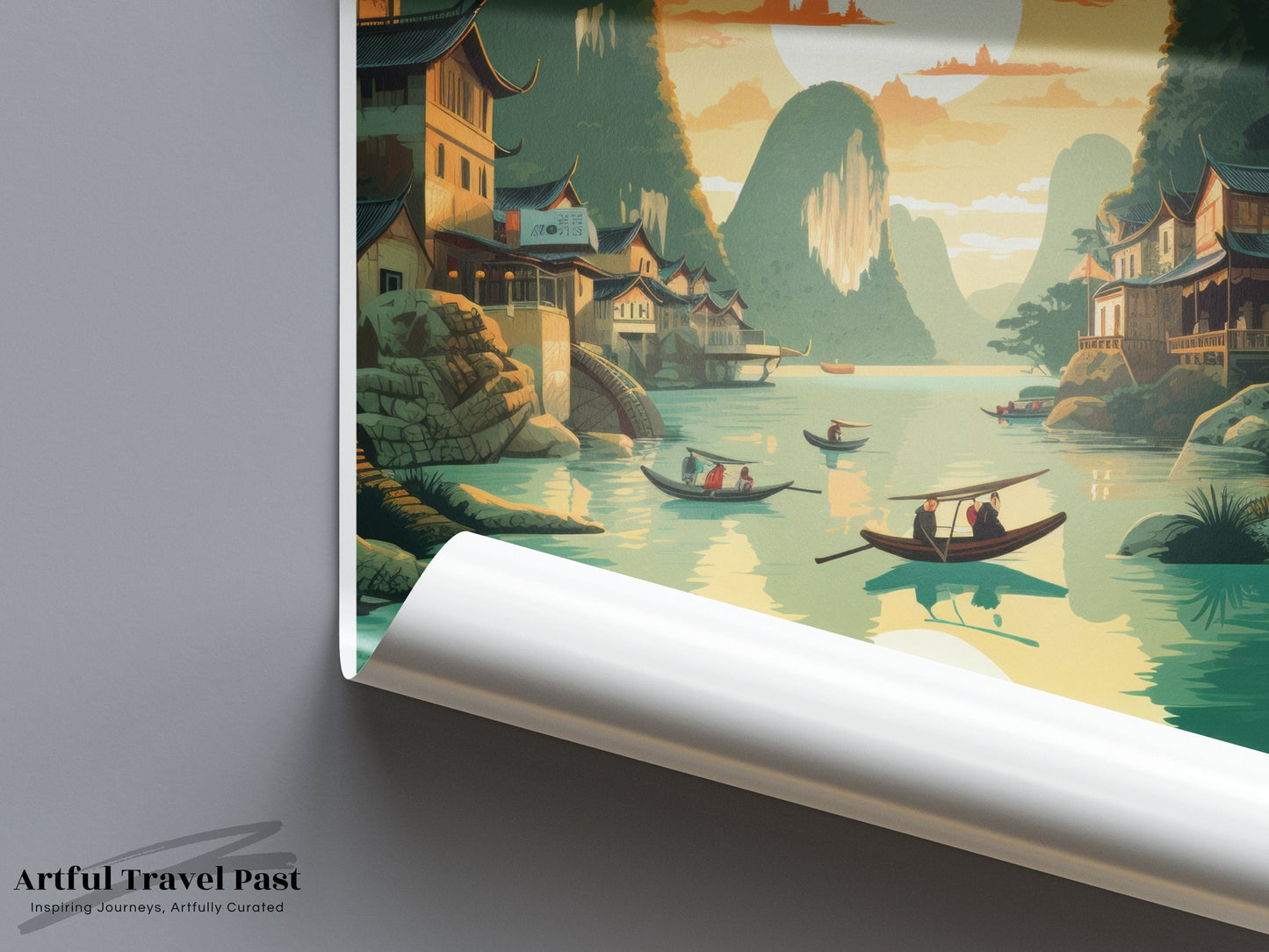Yangshuo Poster | China Wall Art | Asia Decor